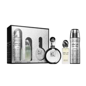 Lattafa Fakhar Black Men 3-Piece Gift Set