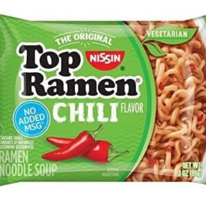 Nissin Top Ramen Chili Flavor Noodle Soup (3 OZ)