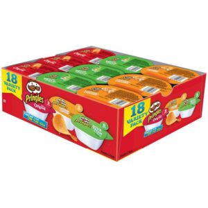 Pringles Potato Crisps Variety Pack (18 Cups)