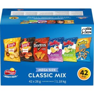 Frito-Lay Classic Mix Variety Pack (42 Bags)