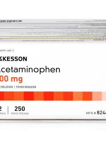 McKesson Extra-Strength Acetaminophen 500 mg Tablets (250 Packs of 2)