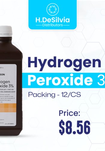 McKesson Hydrogen Peroxide 3% Topical Solution – 16 fl oz (473 mL)