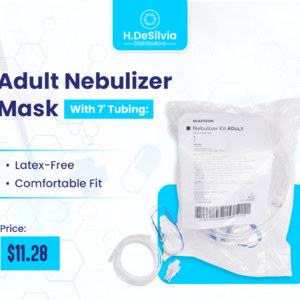 McKesson Adult Nebulizer Mask Kit with 7-Foot Tubing