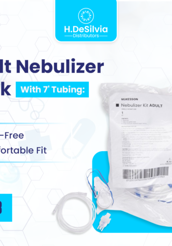 McKesson Adult Nebulizer Mask Kit with 7-Foot Tubing