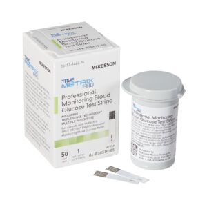 McKesson TRUE METRIX Self-Monitoring Blood Glucose Test Strips (50 Count)